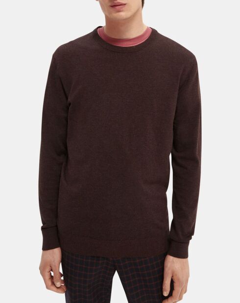 Pull Ecovero Basic bordeaux