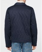 Blouson Teddy Matelassé bleu marine