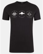 T-Shirt Tri Logo Cent noir