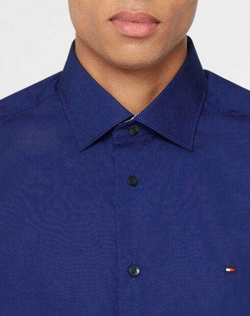 Camisa Regular Pop azul marino