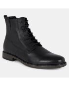 Bottines en Cuir Terence noires