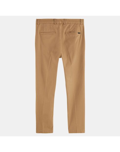 Pantalon Fave Chiné Structure Serge beige