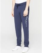 Jogging Droit Uni bleu marine