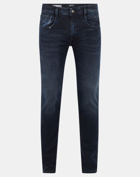 Jean Slim en Coton Bio 573 Anbass bleu foncé