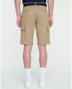 Bermuda 100% Coton Bio John Cargo beige