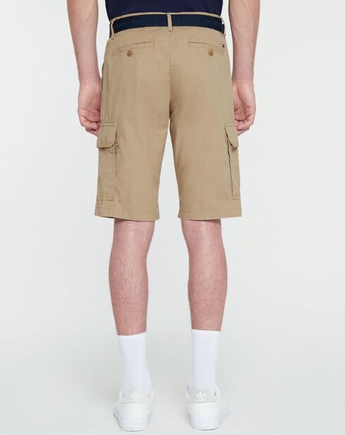 Bermuda 100% Coton Bio John Cargo beige