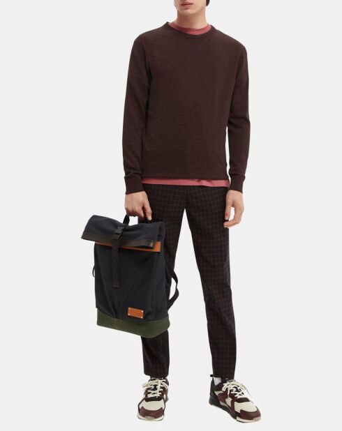 Pull Ecovero Basic bordeaux