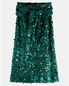 Jupe Sequin verte