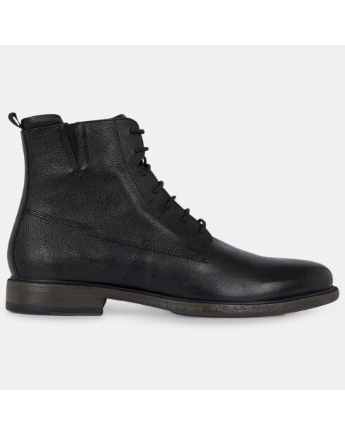 Bottines en Cuir Terence noires