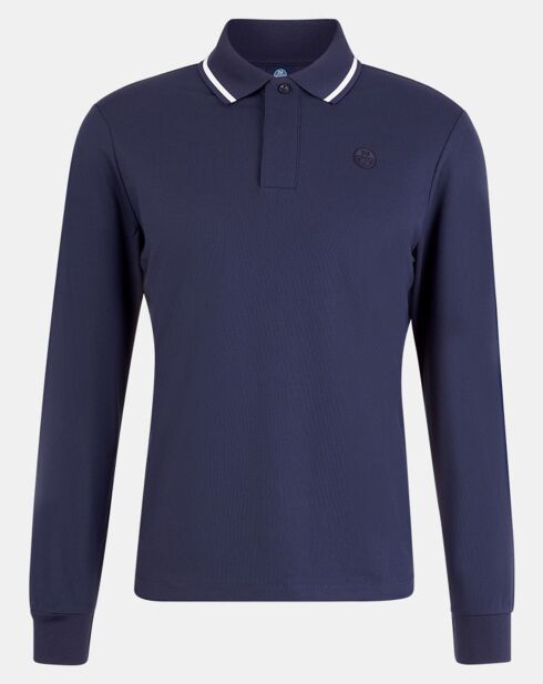 Polo Regular Coolmax®  bleu marine
