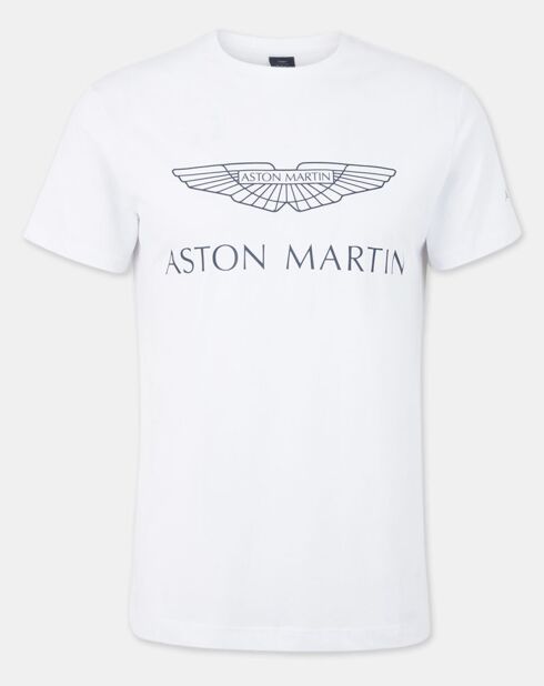 T-Shirt  Aston Martin Racing Logo blanc