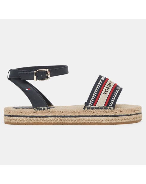 Sandales espadrilles Artisanal bleu marine