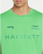 T-Shirt Aston Martin Racing vert fluo