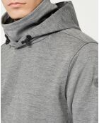 Sweat cache-cou Scuba gris chiné