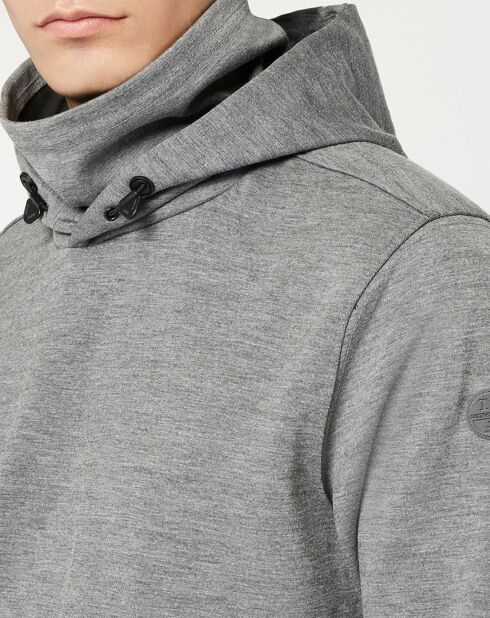 Sweat cache-cou Scuba gris chiné