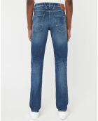 Jean Slim en Coton Bio 573 Pck Anbass bleu moyen