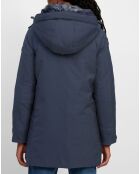 Parka courte et cintrée  Thermore bleu marine