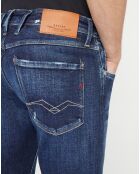 Jean Slim Aged Eco Anbass bleu foncé