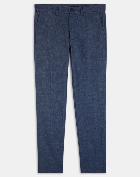 Pantalon Slim Bleecker Fake Solid Look bleu jean