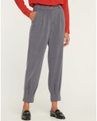 Pantalon droite Lugano gris