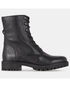 Bottines en Cuir Hoara noires
