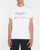 T-Shirt  Aston Martin Racing Logo blanc