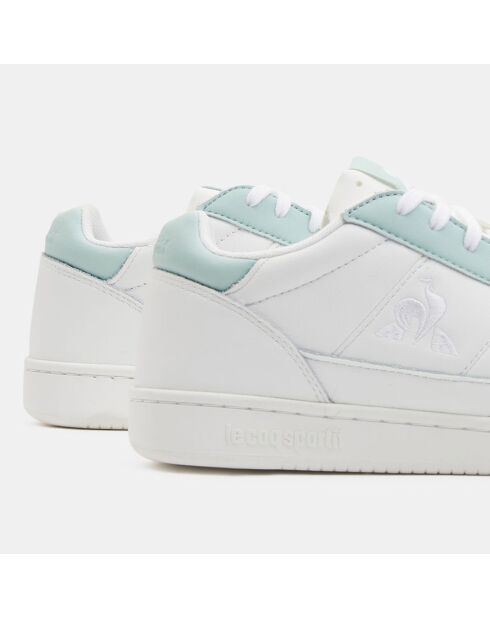 Baskets en Cuir Breakpoint blanc/vert