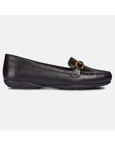 Mocassins en Cuir Albane noirs