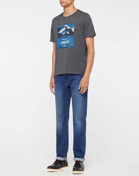 T-Shirt 100% Coton Bio Graphic gris