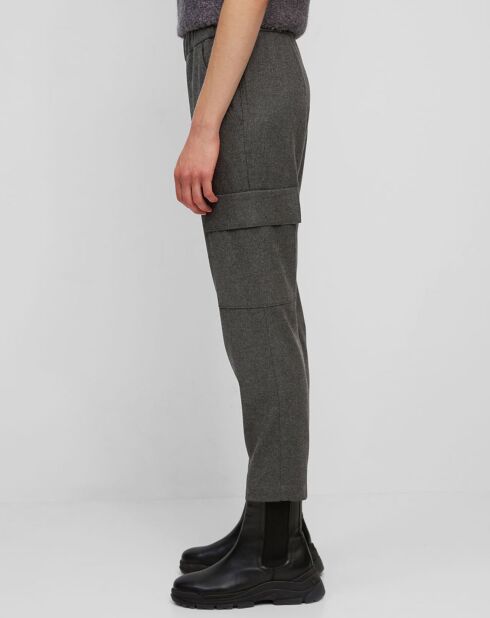 Pantalon confortable Traveler gris foncé