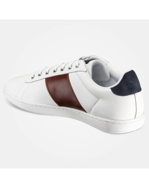 Baskets en Cuir Mastercourt Classic blanc/marron