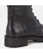 Bottines en Cuir Hoara noires