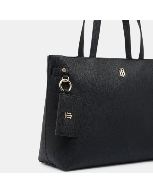 Sac cabas Soft noir - 44x29x13 cm