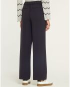 Pantalon large Lugano noir