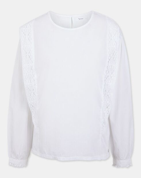 Blouse Stella blanche