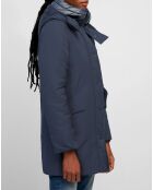 Parka courte et cintrée  Thermore bleu marine