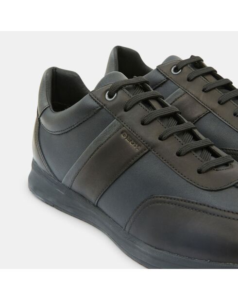 Baskets en Cuir Avery noires