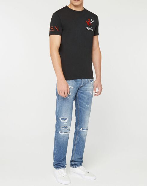 T-Shirt Devil Cœur noir