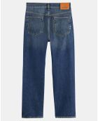 Jean Straight Coton Organic bleu jean moyen