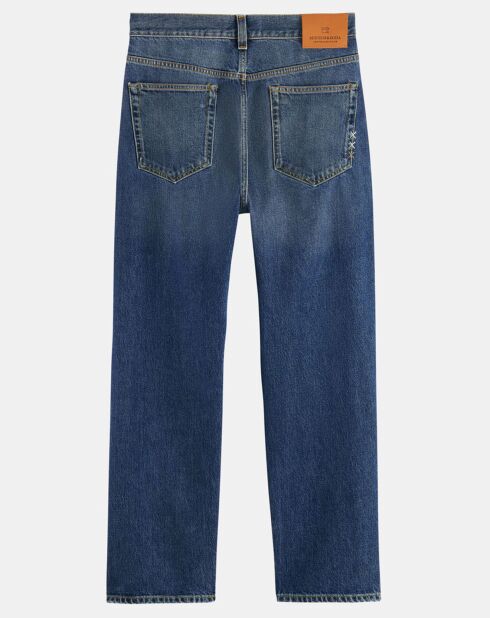 Jean Straight Coton Organic bleu jean moyen