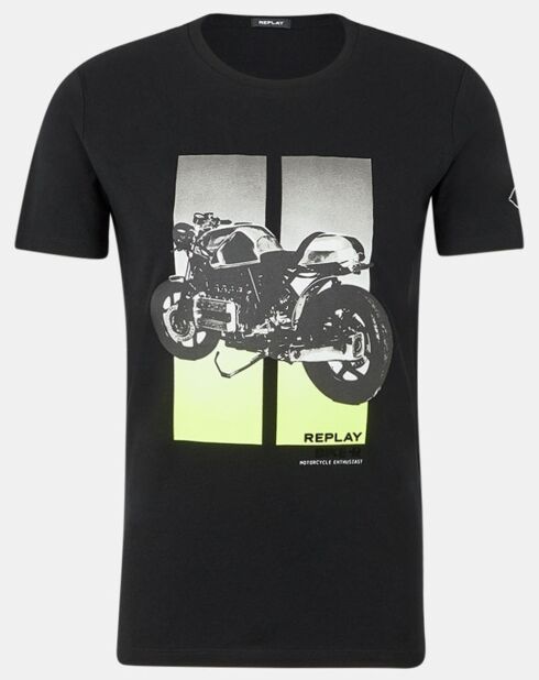 T-Shirt Moto Bike noir