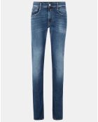 Jean Slim en Coton Bio 573 Pck Anbass bleu moyen