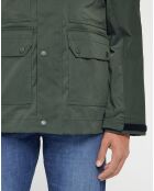 Parka courte Raptor Pocket verte