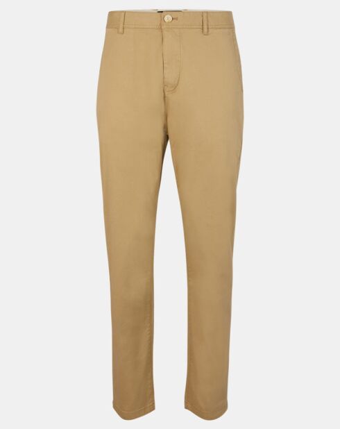 Pantalon Fave-Chino Coton Organic beige