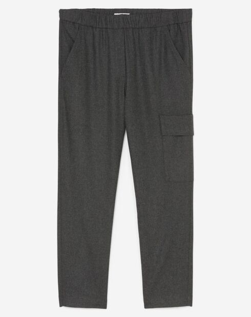 Pantalon confortable Traveler gris foncé