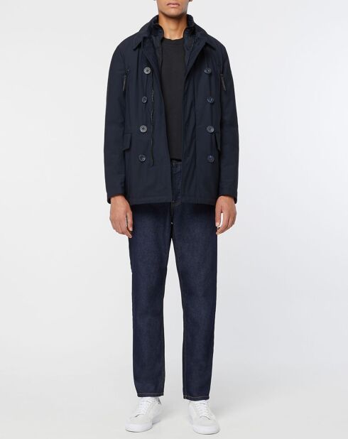 Caban Peacoat bleu marine