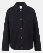 Veste surchemise Alfie noire