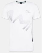 T-Shirt Logo Aston Martin Racing blanc