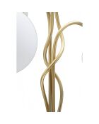 Lampe de table Glamy blanc/doré - 53x53x74 cm