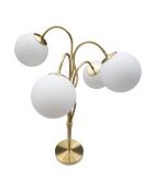 Lampe de table Glamy blanc/doré - 53x53x74 cm